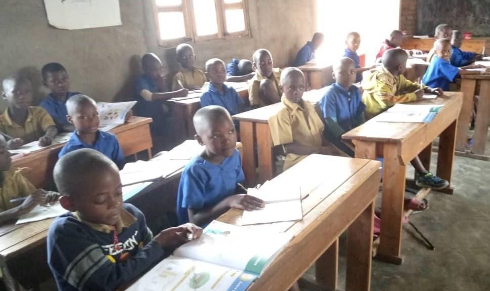 Children in classroom