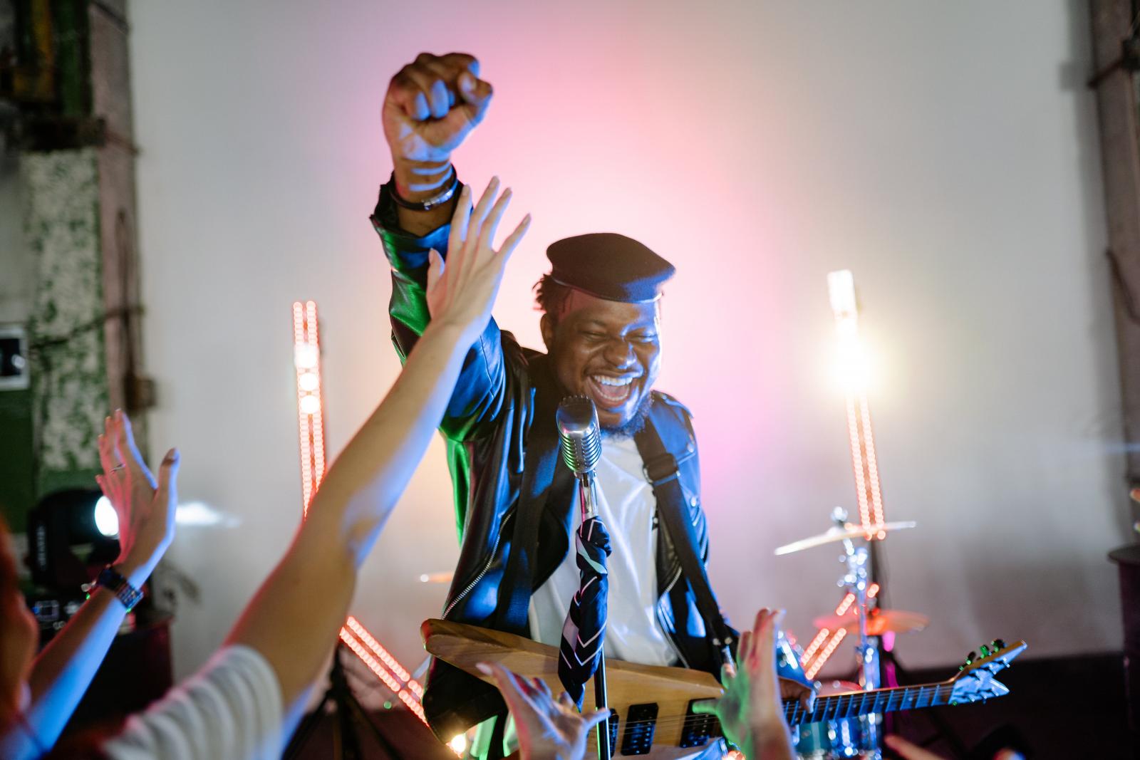 Man playing guitar