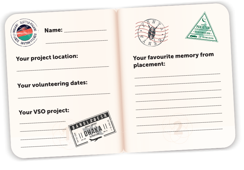 Screenshot from toolkit: Volunteer passport