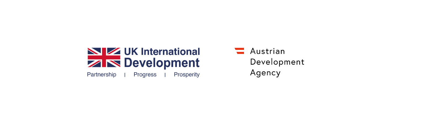 UK FCDO and Austrian Development Agency logos