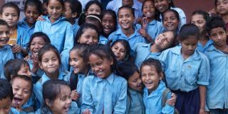 Schoolchildren in Nepal