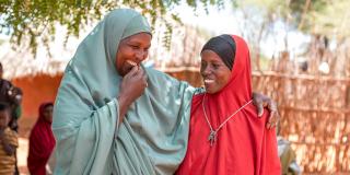 Two friends from across the Kenya/Ethiopia border