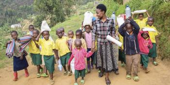 Teacher Josephine in Rwanda