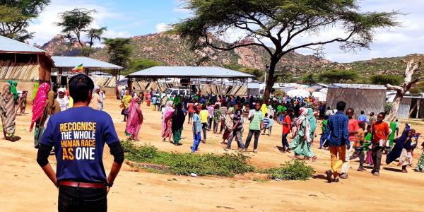 School visit, Ethiopia