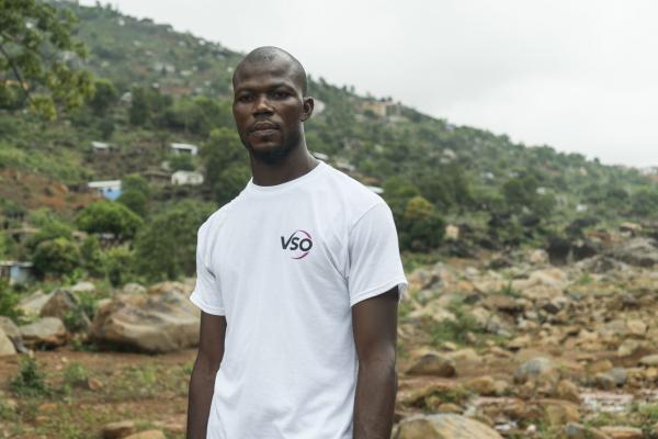 Francis Kandeh, 29, is a community volunteer living in Lumley, Freetown.