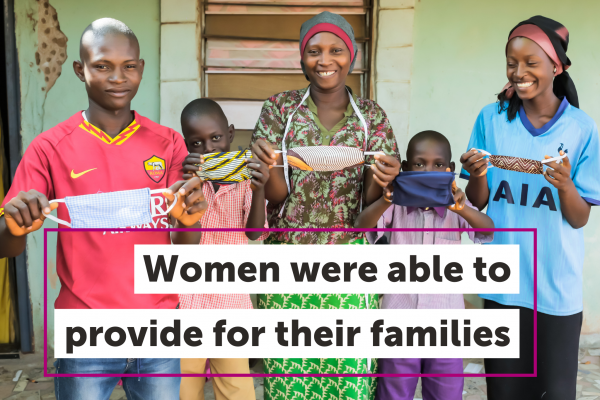 Women were able to provide for their families.