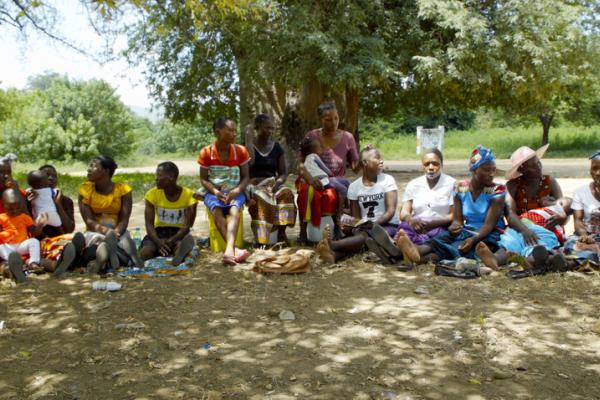 In peer-to-peer sessions, groups discuss issues of early marriages, sexual and reproductive health and rights (SRHR).