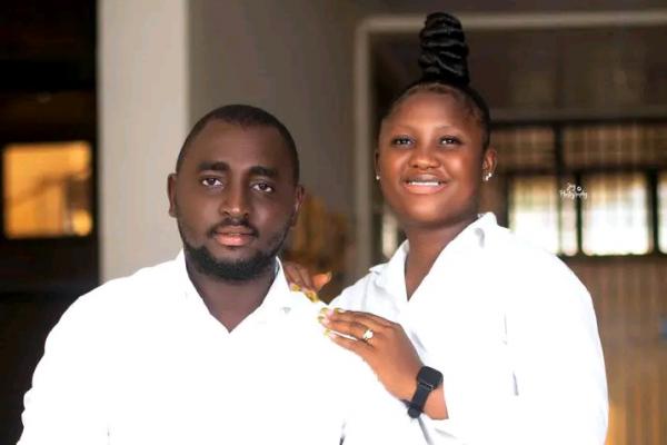 Michael Conteh, VSO volunteer, and his wife. Sierra Leone.