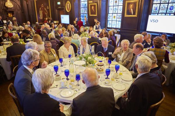 Legacy guests having tea