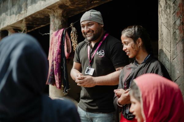 Community volunteer in Nepal