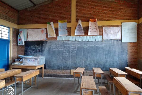 Rwanda classroom