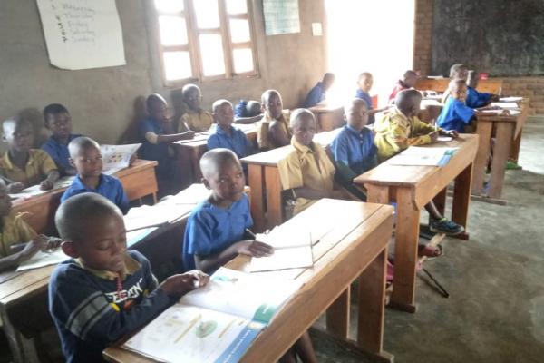 Rwanda classroom