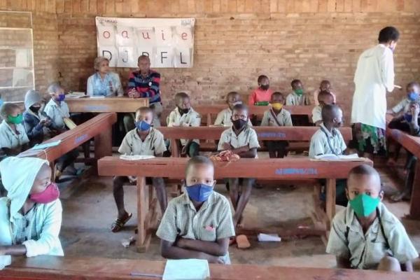 Rwandan classroom