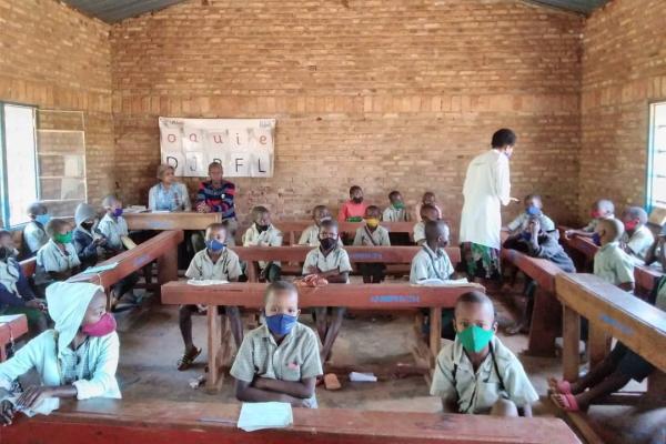 Rwanda classroom