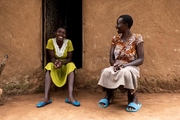 Consolata and her mother