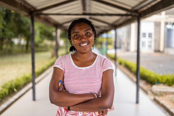 Youth volunteer, Susan