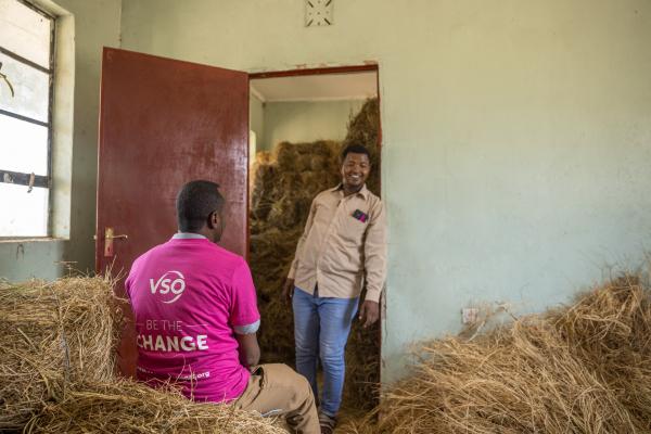 Hay making